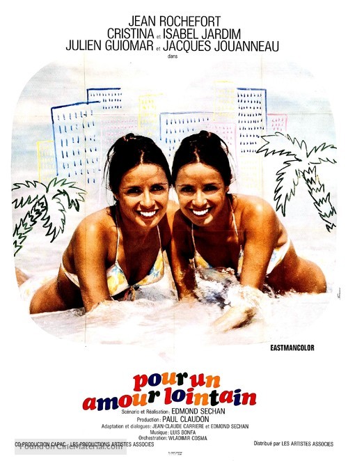 Pour un amour lointain - French Movie Poster