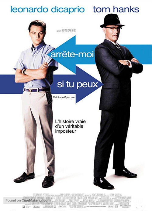 Catch Me If You Can - French Movie Poster