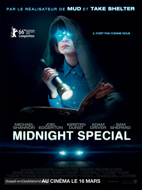 Midnight Special - French Movie Poster