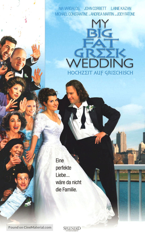 My Big Fat Greek Wedding - German Movie Cover