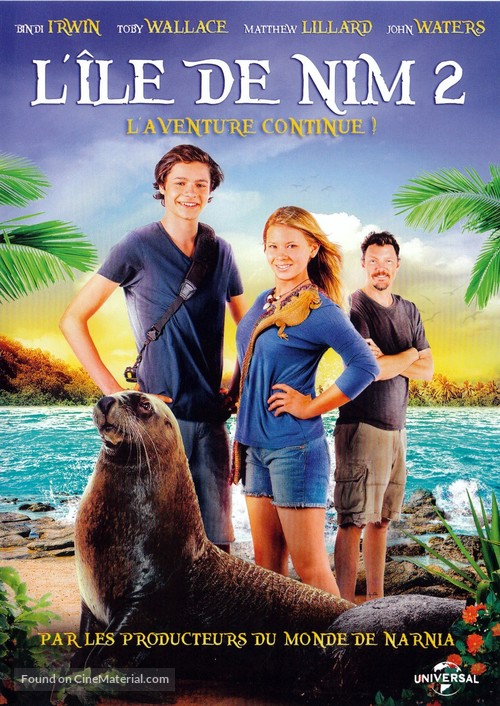 Return to Nim&#039;s Island - French DVD movie cover