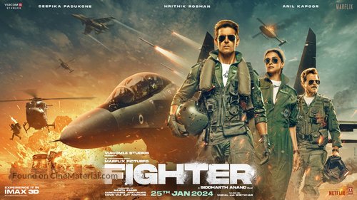 Fighter - Indian Movie Poster