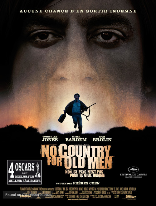 No Country for Old Men - French Movie Poster
