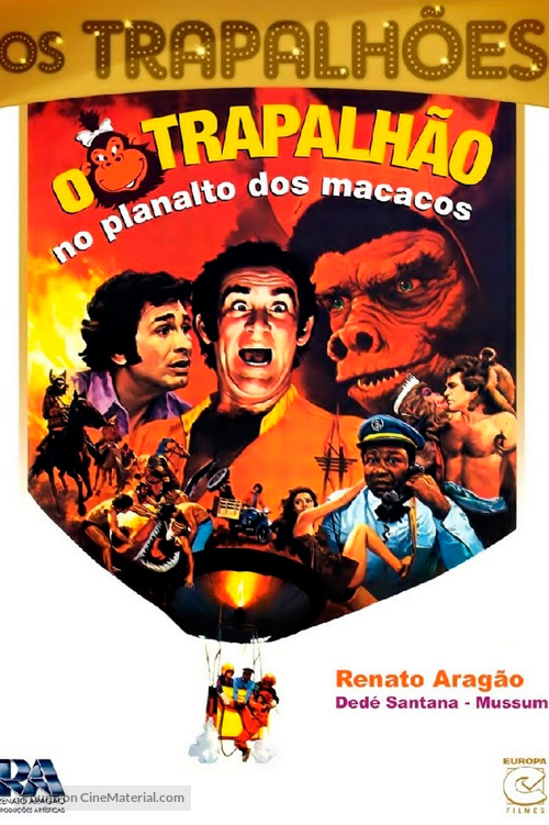 O Trapalh&atilde;o no Planalto dos Macacos - Brazilian Movie Cover