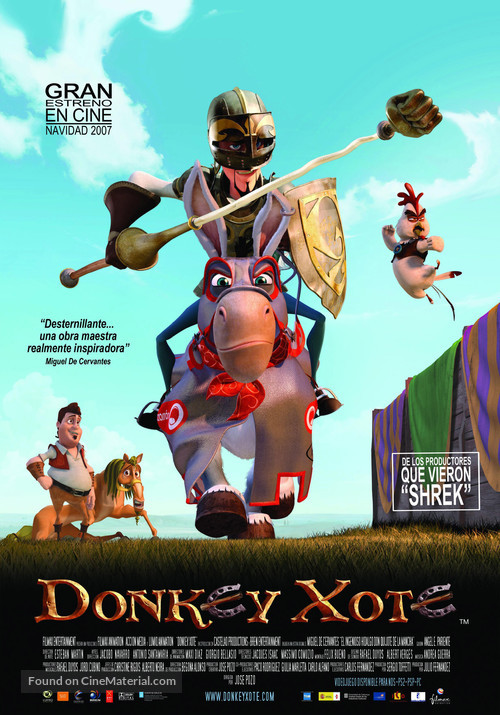 Donkey Xote - Spanish Movie Poster