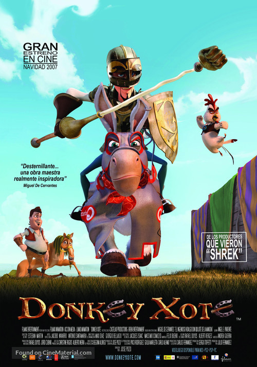 Donkey Xote - Spanish Movie Poster