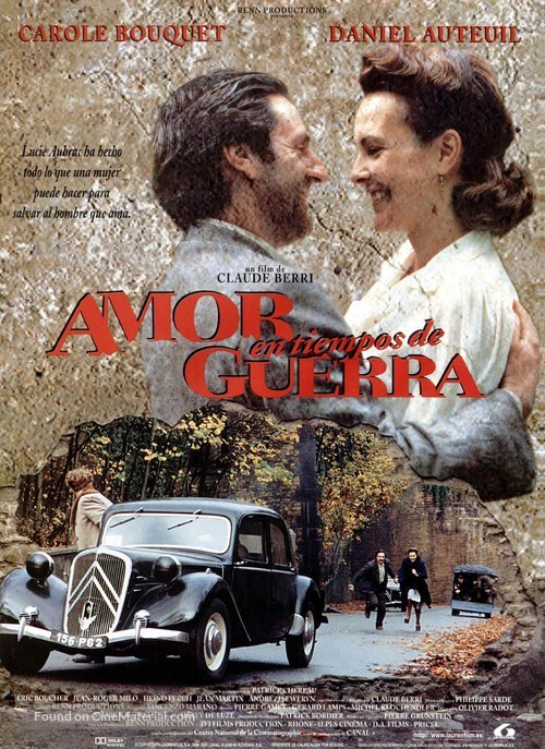 Lucie Aubrac - Spanish Movie Poster