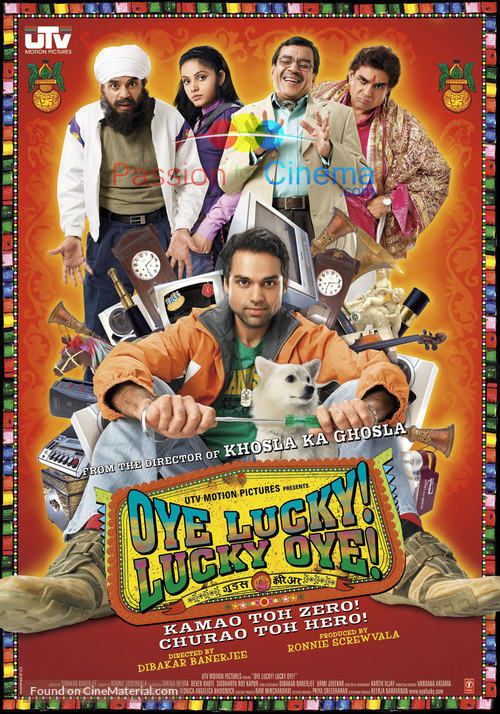 Oye Lucky Lucky Oye - Indian Movie Poster
