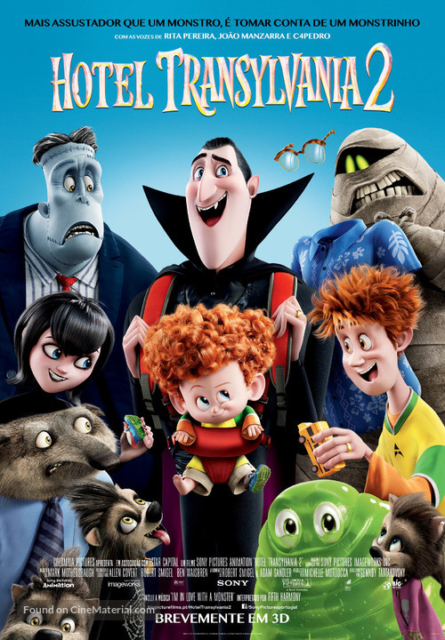 Hotel Transylvania 2 - Portuguese Movie Poster