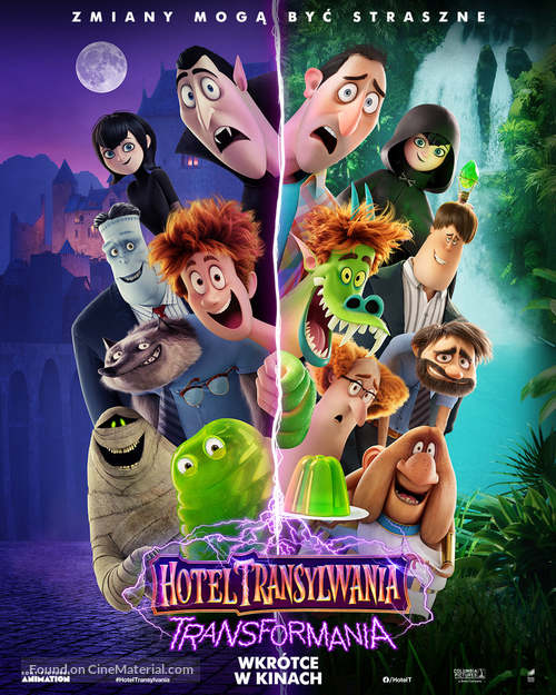 Hotel Transylvania: Transformania - Polish Movie Poster