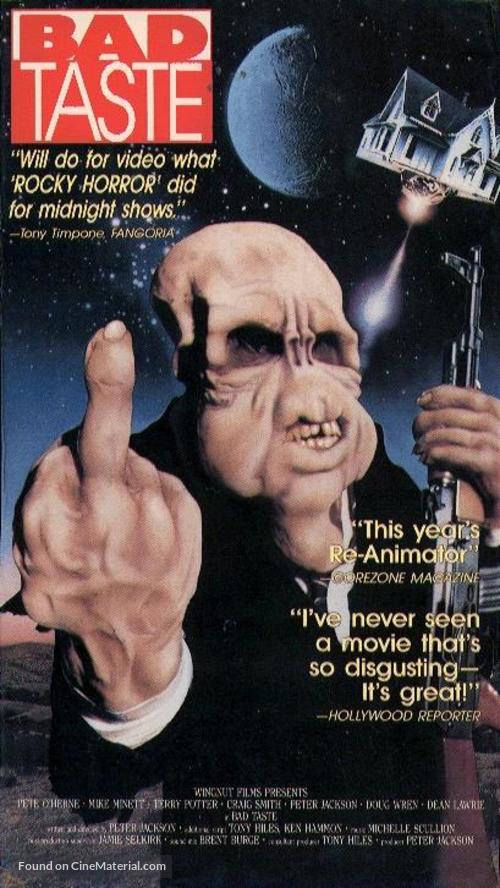 Bad Taste - VHS movie cover