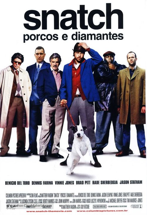 Snatch - Brazilian Movie Poster