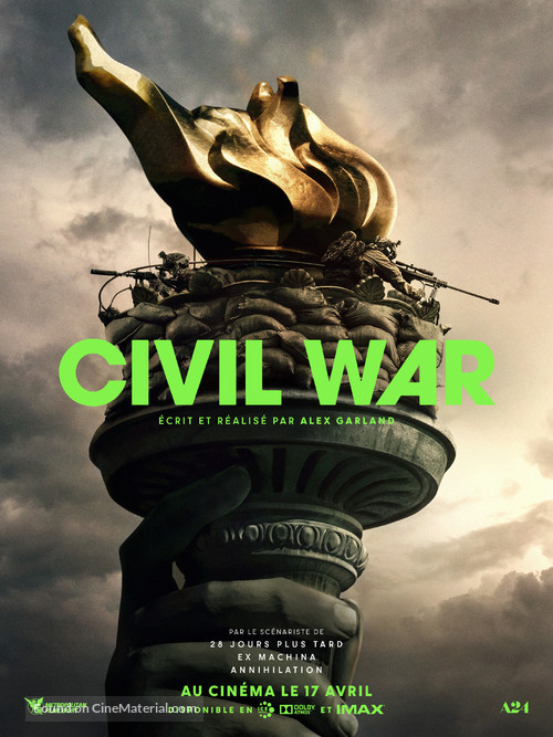 Civil War - French Movie Poster