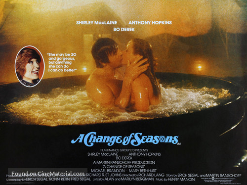 A Change of Seasons - British Movie Poster