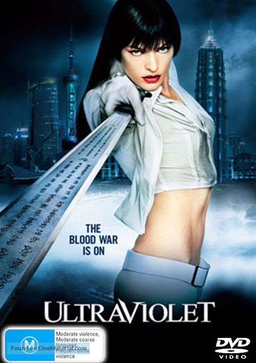 Ultraviolet - Australian DVD movie cover