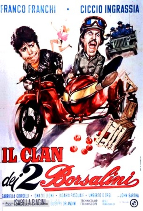 Il clan dei due borsalini - Italian Movie Poster