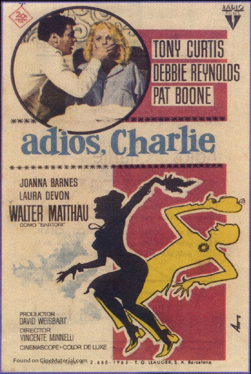 Goodbye Charlie - Spanish Movie Poster