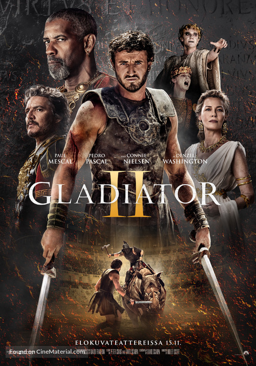 Gladiator II - Finnish Movie Poster