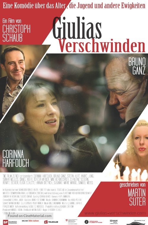 Giulias Verschwinden - Swiss Movie Poster