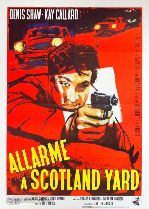 Great Van Robbery - Italian Movie Poster