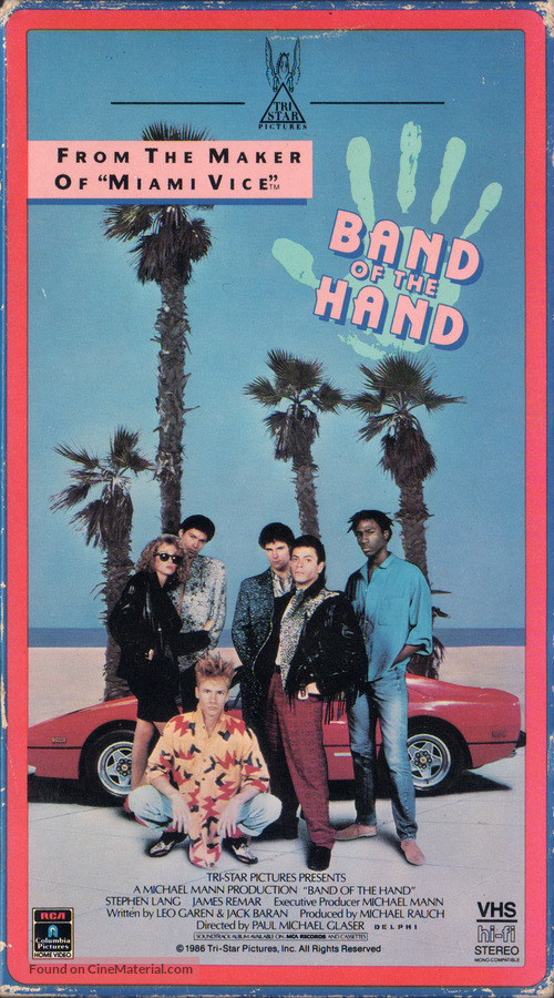 Band of the Hand - Movie Cover