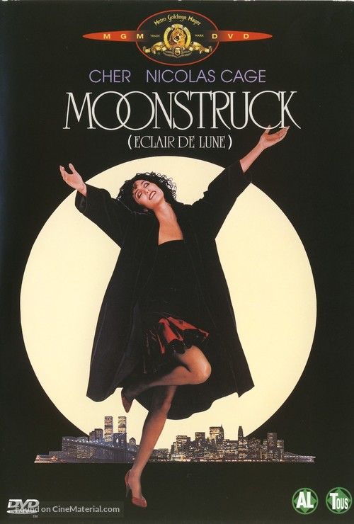 Moonstruck - Dutch DVD movie cover