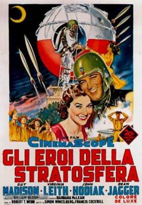 On the Threshold of Space - Italian Movie Poster