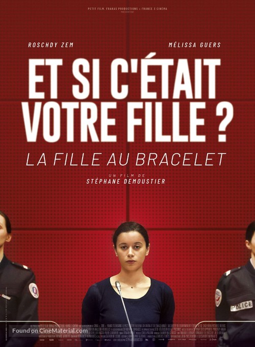 La fille au bracelet - French Movie Poster