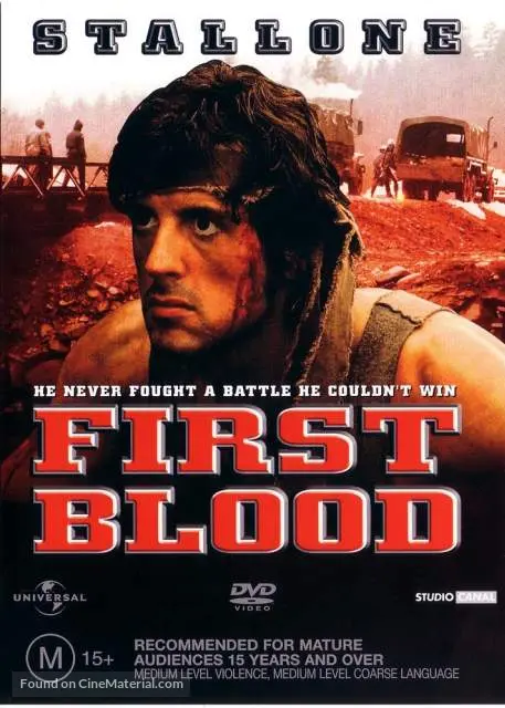 First Blood - Australian Movie Cover