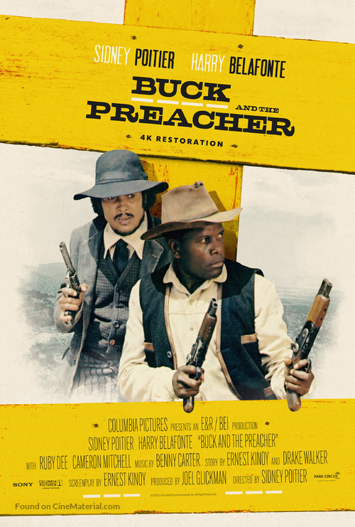 Buck and the Preacher - British Movie Poster