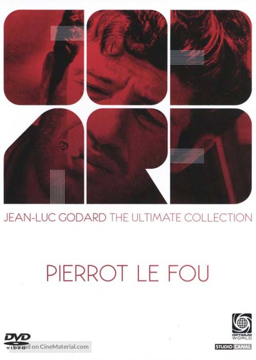 Pierrot le fou - British Movie Poster