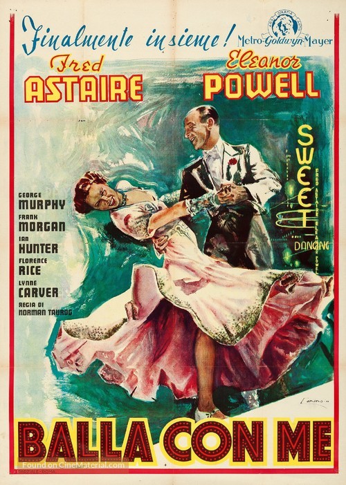 Broadway Melody of 1940 - Italian Movie Poster