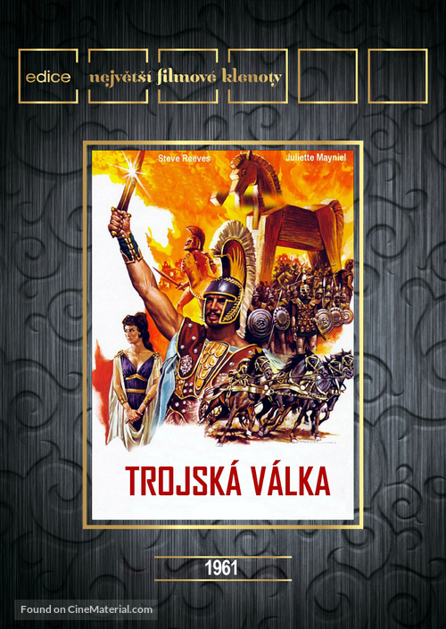 La guerra di Troia - Czech DVD movie cover