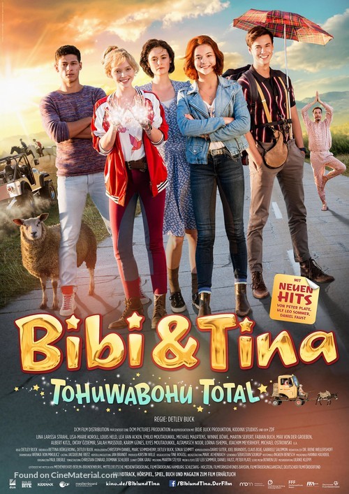 Bibi &amp; Tina: Tohuwabohu total - German Movie Poster