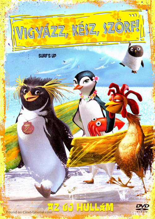 Surf&#039;s Up - Hungarian Movie Cover