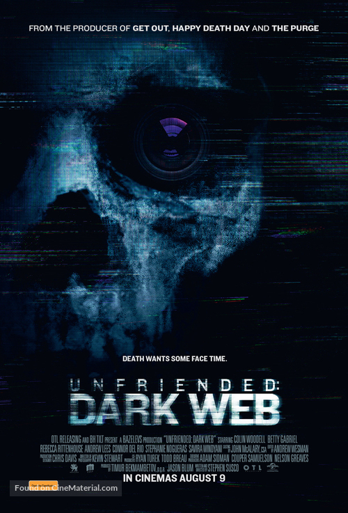 Unfriended: Dark Web - Australian Movie Poster