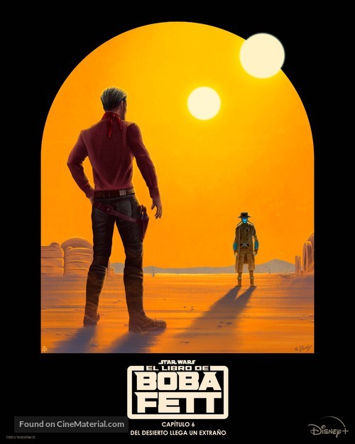 &quot;The Book of Boba Fett&quot; - Spanish Movie Poster