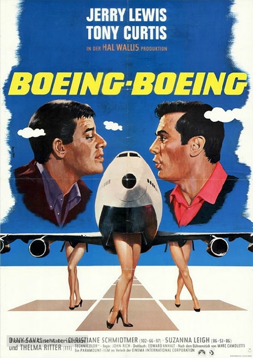 Boeing (707) Boeing (707) - German Re-release movie poster