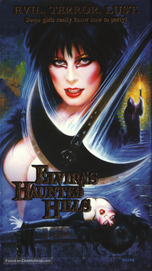 Elvira&#039;s Haunted Hills - Movie Cover
