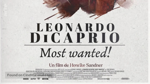 Leonardo DiCaprio: Most Wanted! - French Movie Poster