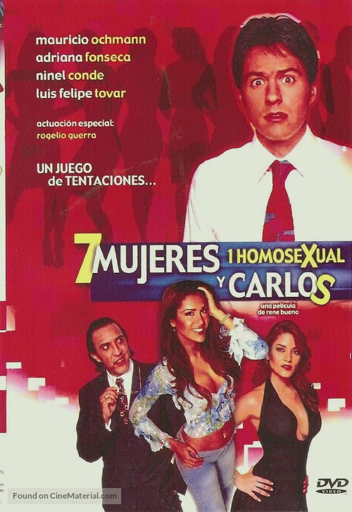 7 mujeres, 1 homosexual y Carlos - Mexican Movie Cover