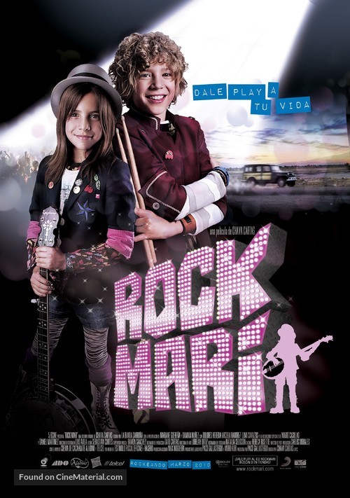 Rock Mar&iacute; - Mexican Movie Poster