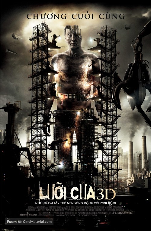 Saw 3D - Vietnamese Movie Poster