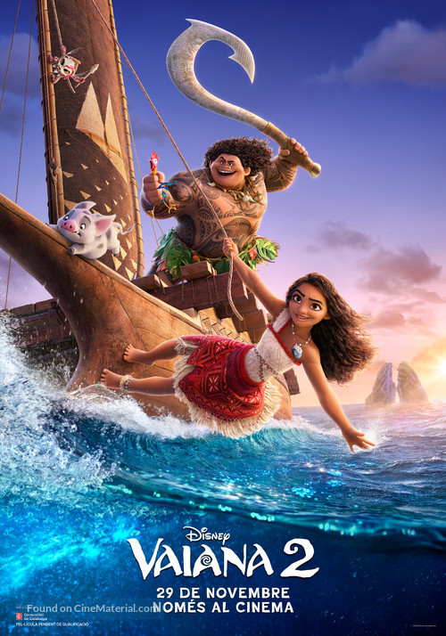 Moana 2 - Andorran Movie Poster