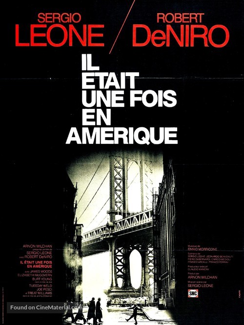 Once Upon a Time in America - French Movie Poster