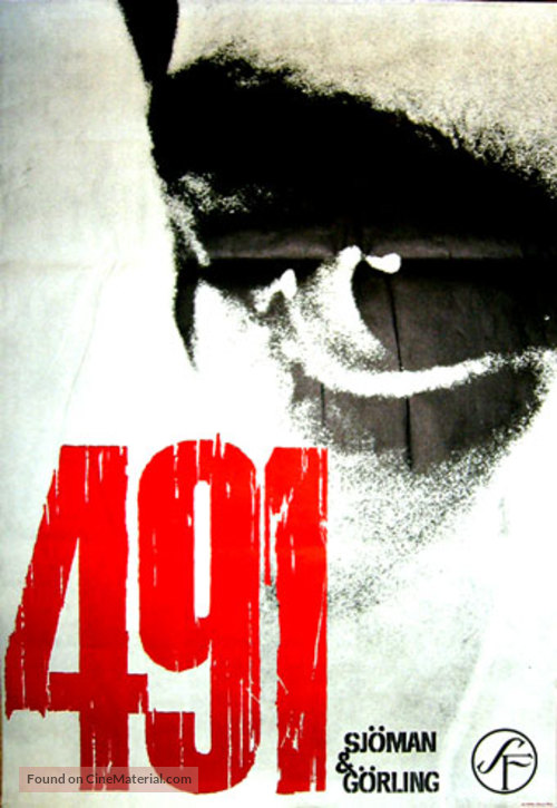 491 - Swedish Movie Poster