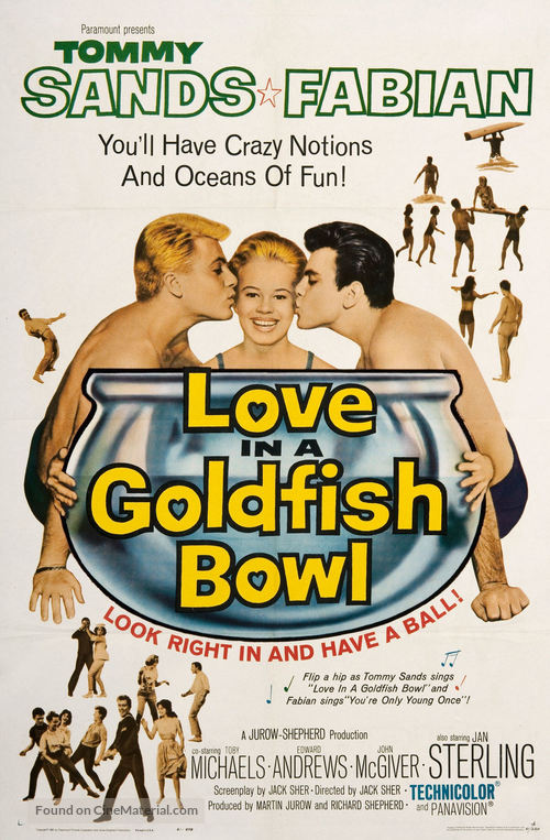 Love in a Goldfish Bowl - Movie Poster