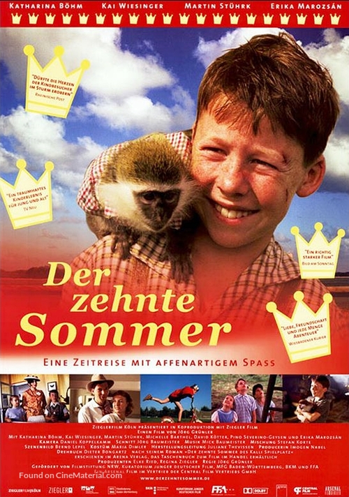 Der zehnte Sommer - German Movie Poster