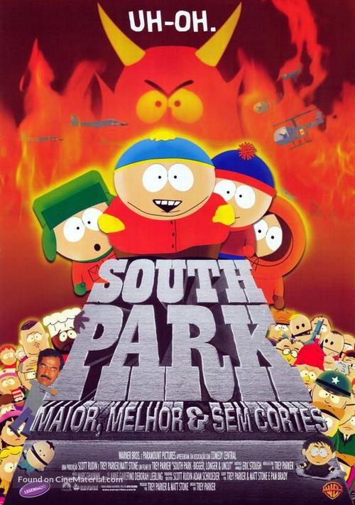 South Park: Bigger Longer &amp; Uncut - Brazilian Movie Poster