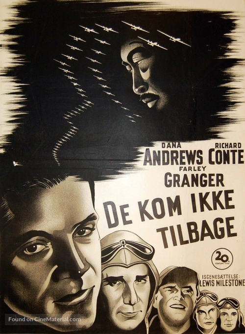 The Purple Heart - Danish Movie Poster